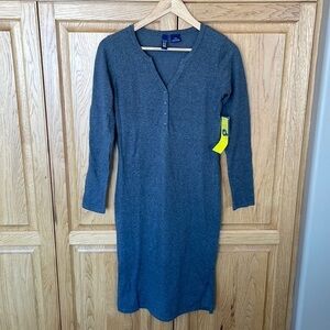 NWT Kersh Sweater Dress Grey size small